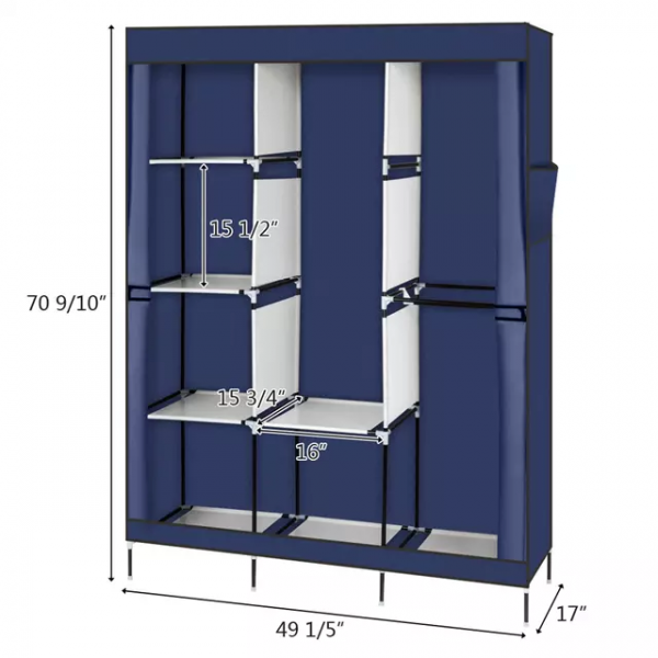 Armoire de rangement en tissu – Image 3