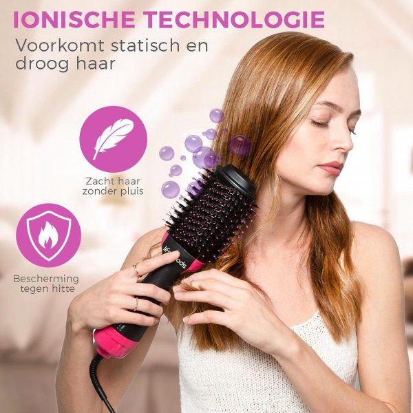 Brosse soufflante One Step 3 en 1, sèche-cheveux à Air chaud, peigne – Image 4