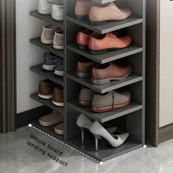 Range chaussures en bois 9 étagère – Image 2