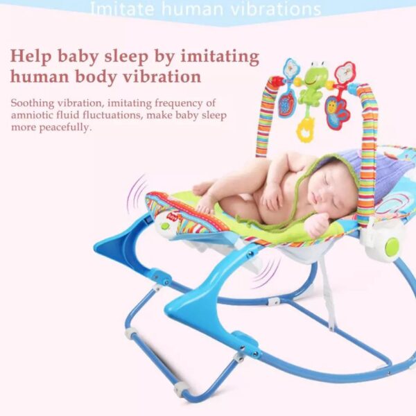 Berceau avec balançoire électrique pour bébé multifonction – Image 6