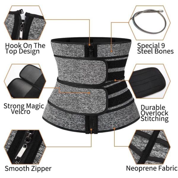 Ceinture minceur gaine néoprène corps pour ventre plat