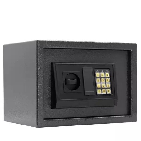 COFFRE FORT 35CM 25CM de 1 m avec Mot de Passe à Une Porte, Tout en Acier, Double Alarme, Coffre-Fort dans Le Mur