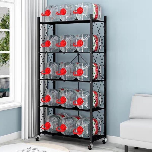 Étagère Pliable Multifonctionnelle En Acier Inoxydable – Image 2
