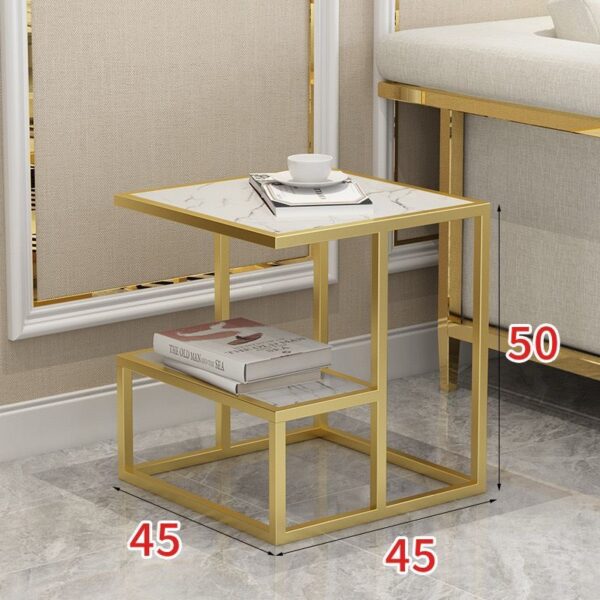 Table basse moderne en forme de cercle – Image 2