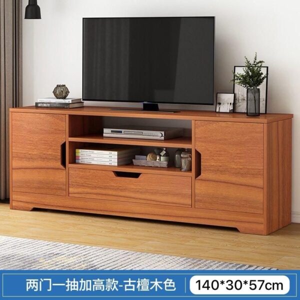 Meuble tv moderne avec porte et tiroirs – Image 2