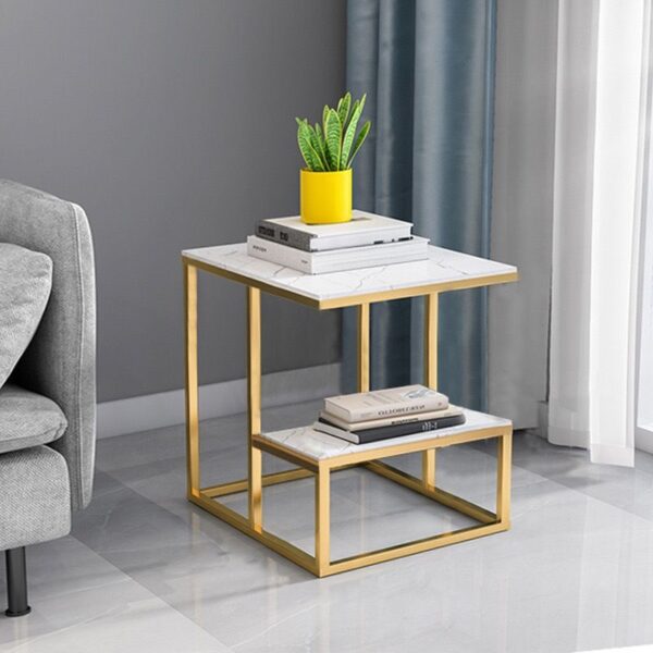 Table basse moderne en forme de cercle