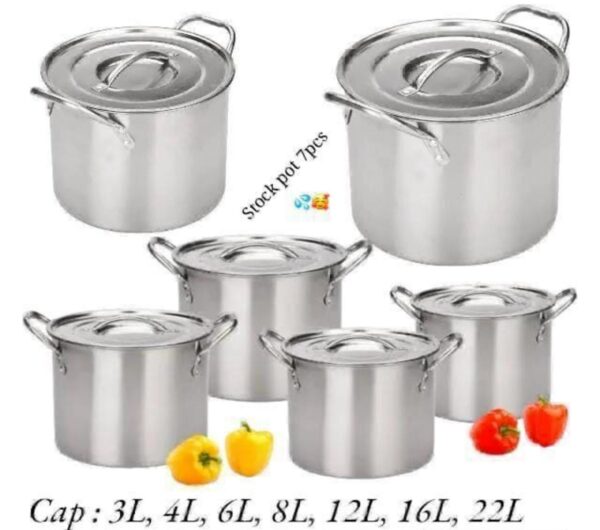 Ensemble 7 pièces pots ravi – Image 2