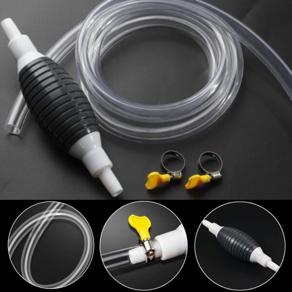 Pompe à carburant de voiture pour transfert d'huile, précieuse ventouse de carburant, siphon manuel, économiseur de carburant pour essence, liquide diesel doré